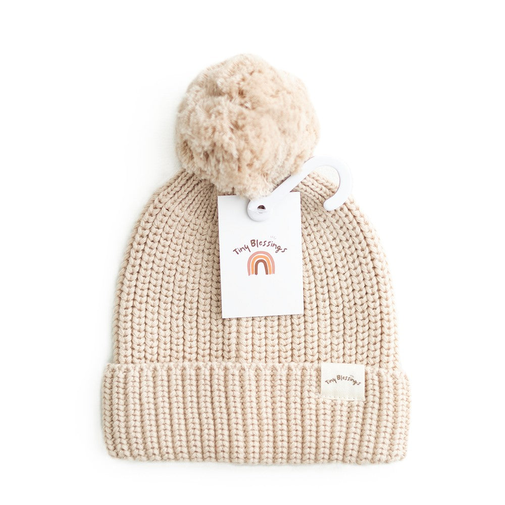 BEANIE - BISCUIT