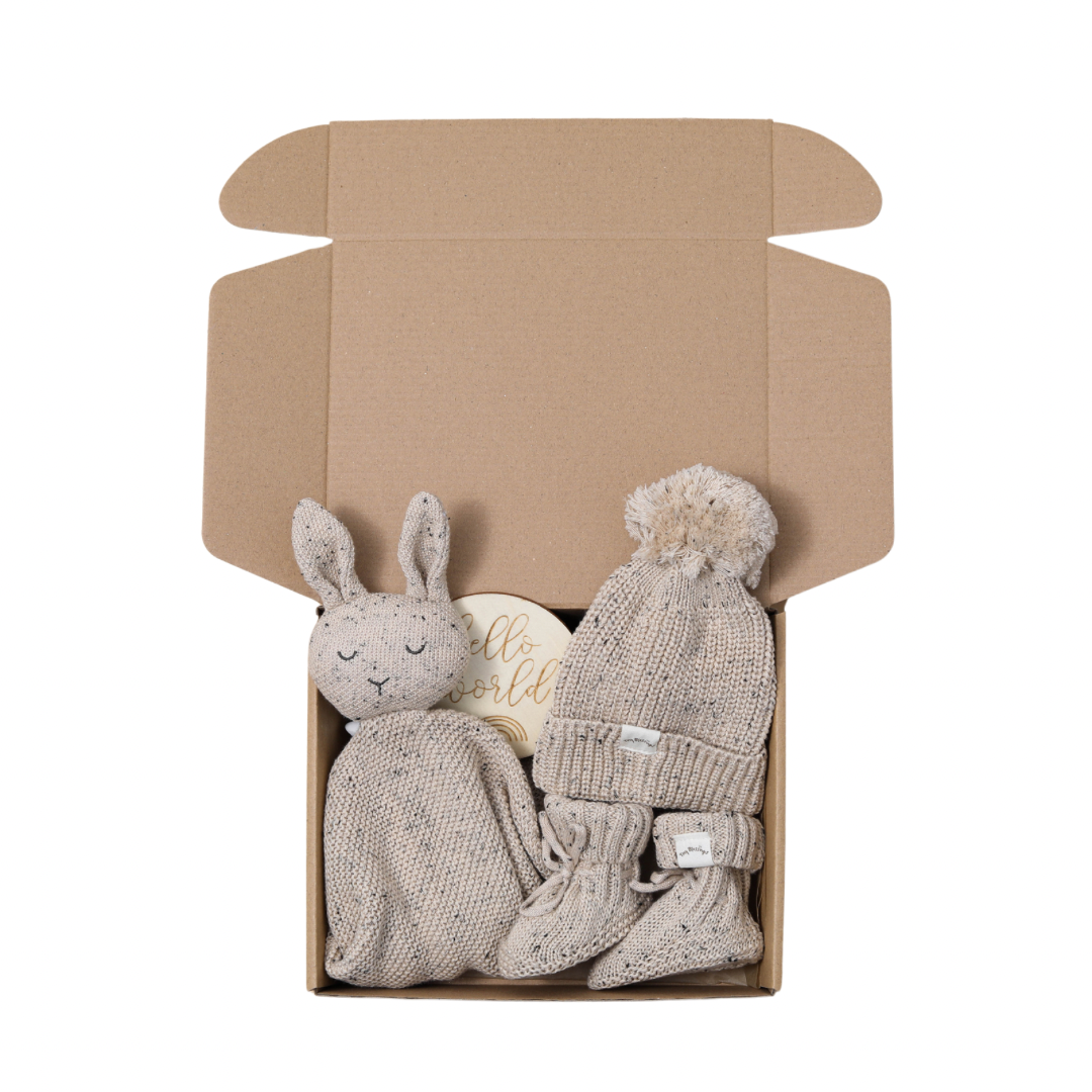 KNITWEAR GIFT SET - COOKIE
