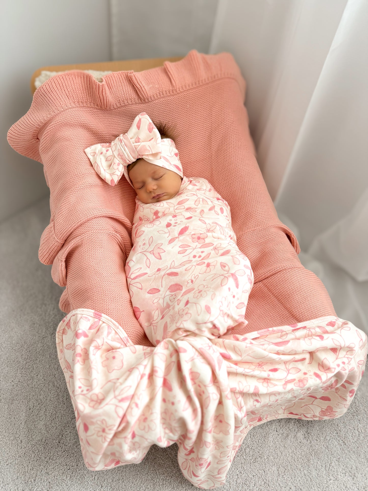 BLOOM HEADBAND + SWADDLE