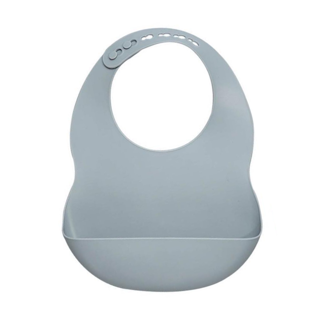SILICONE BIB - BLUE