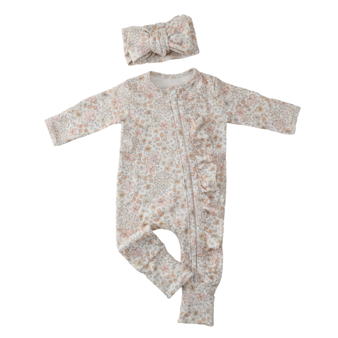 BLOSSOM ROMPER + HEADBAND