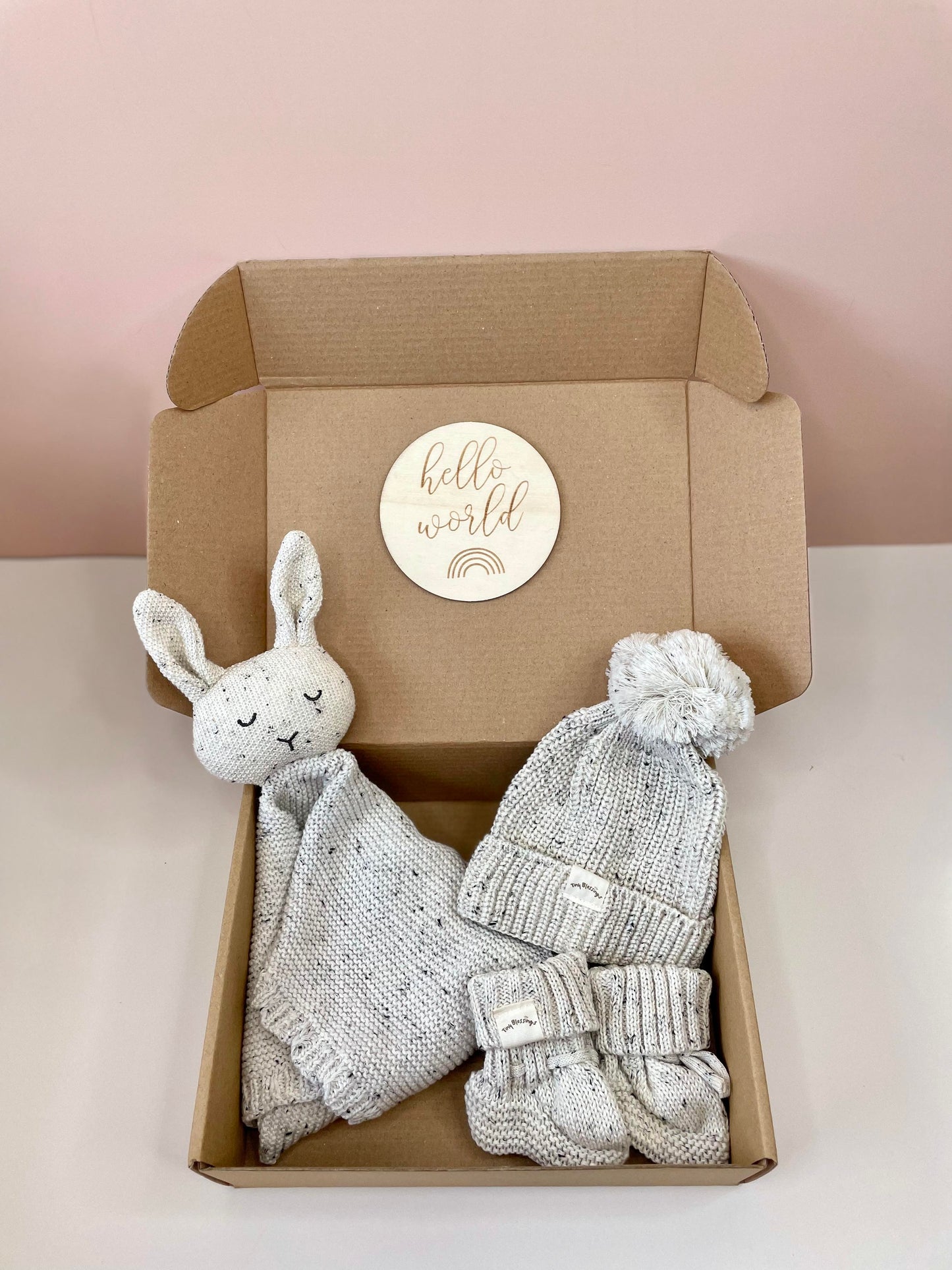 KNITWEAR GIFT SET - GREY