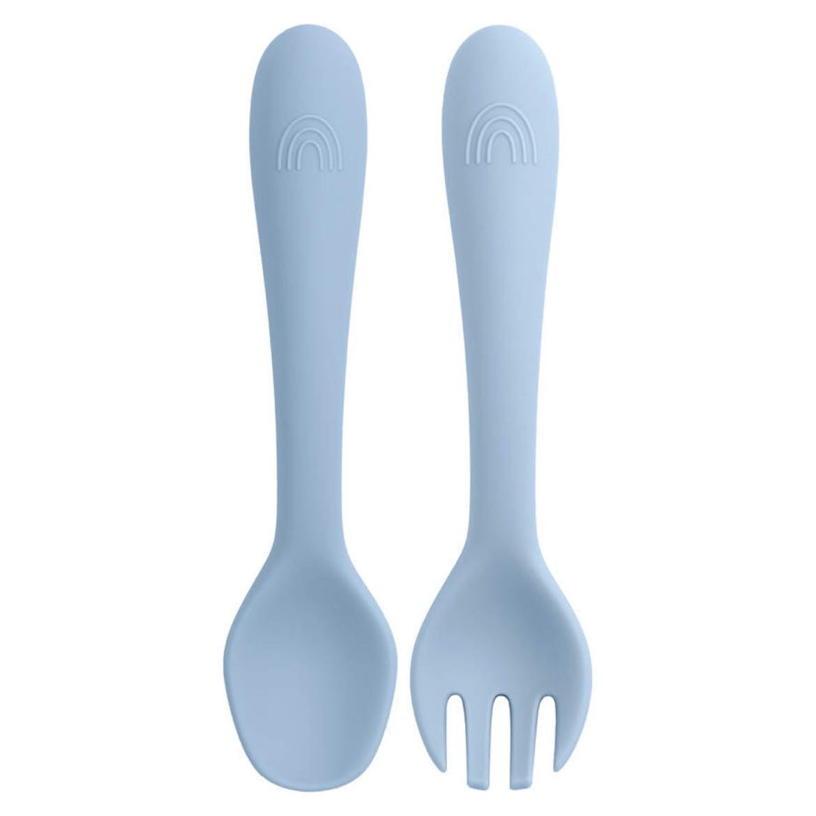 SILICONE PLATE SET - BLUE