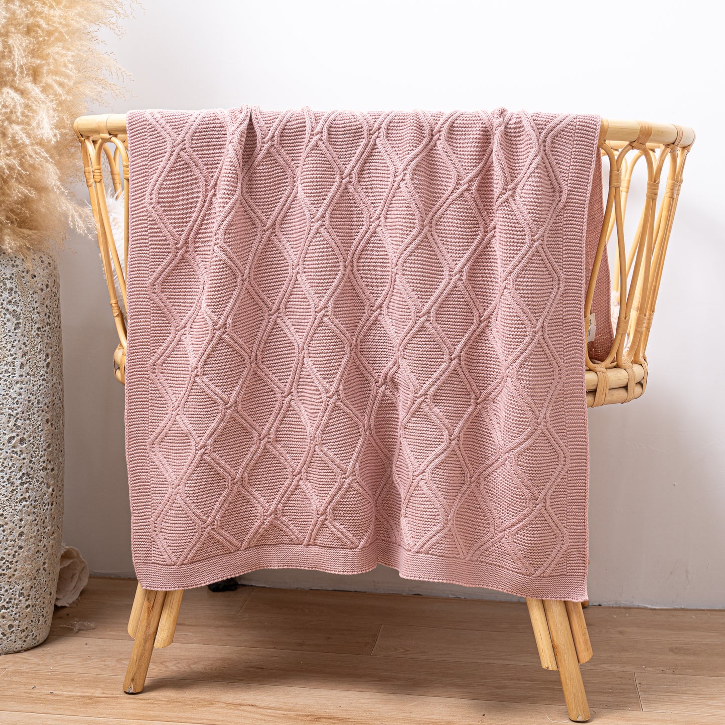 BLANKET - MAUVE