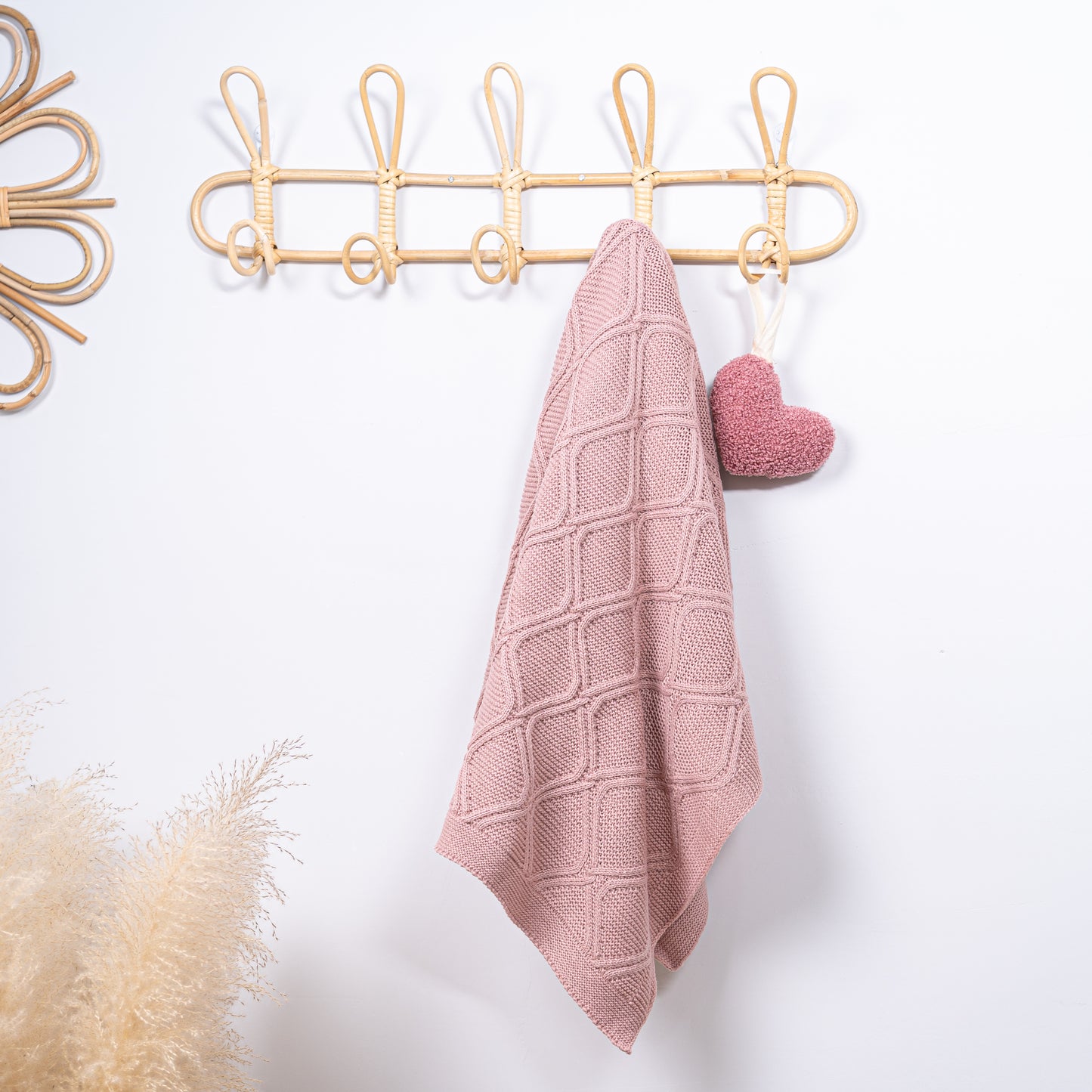BLANKET - MAUVE