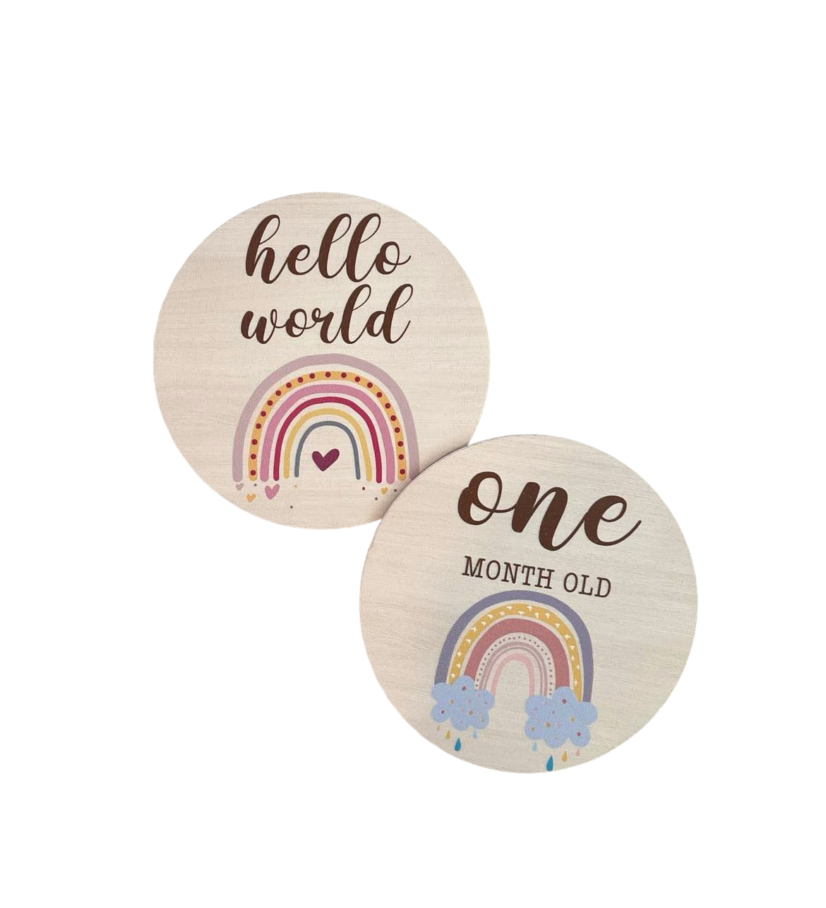RAINBOW MILESTONE CARDS