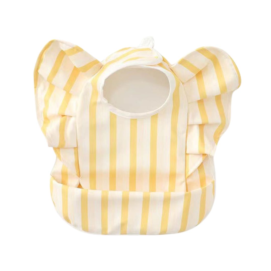 WATERPROOF BIB - YELLOW STRIPES