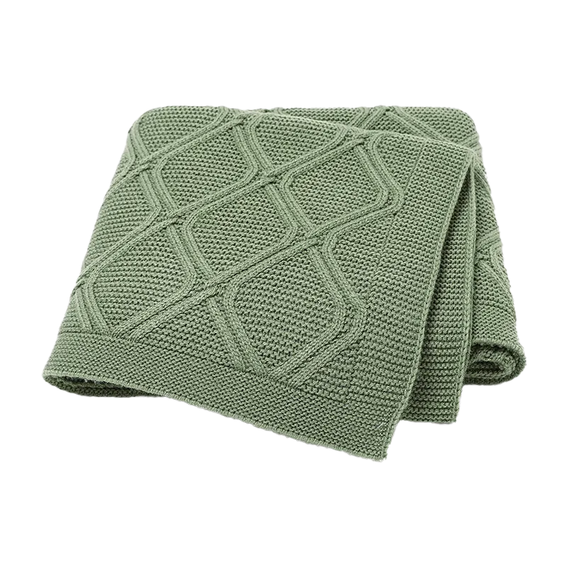 BLANKET - OLIVE