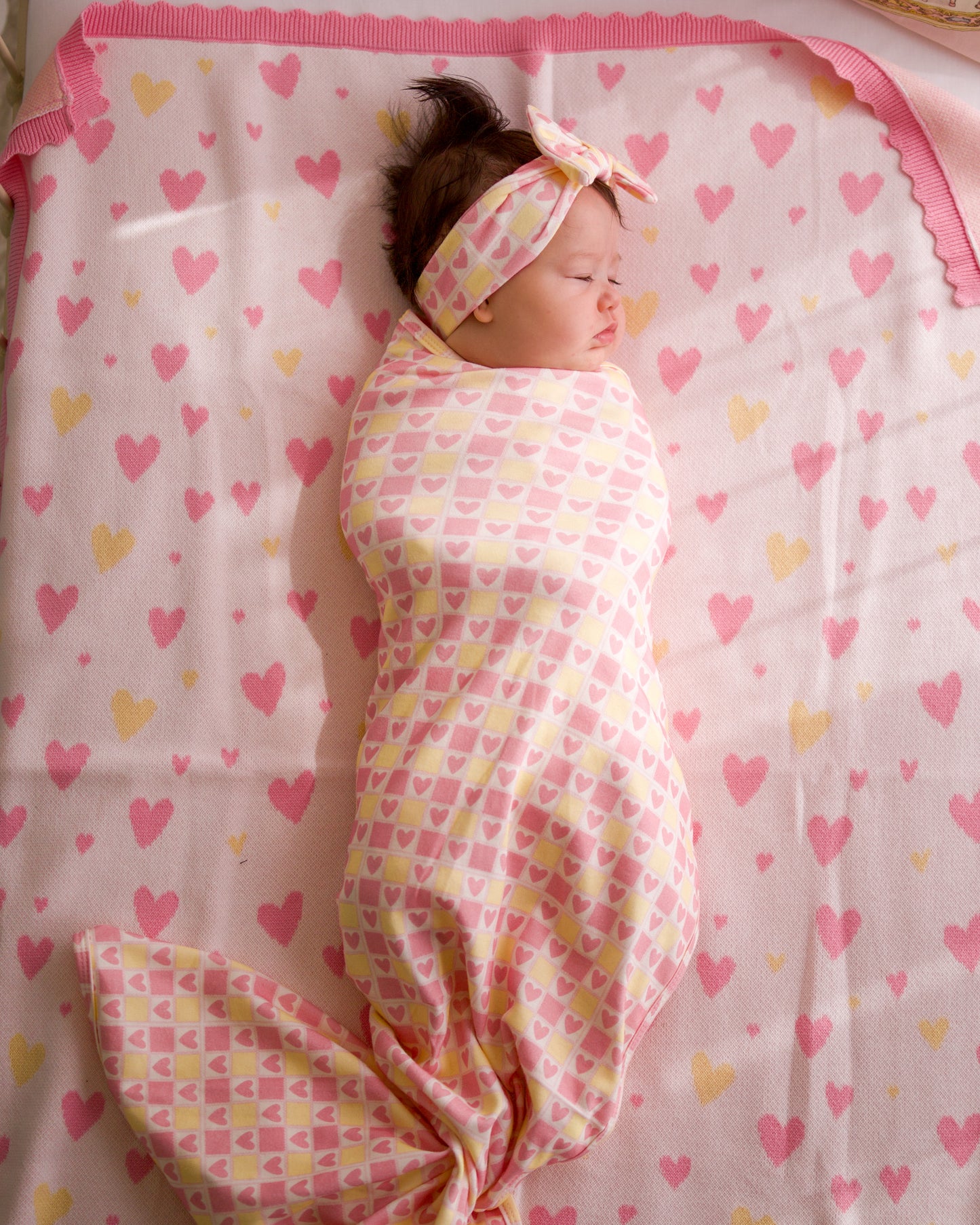 JERSEY SWADDLE - SWEETHEARTS