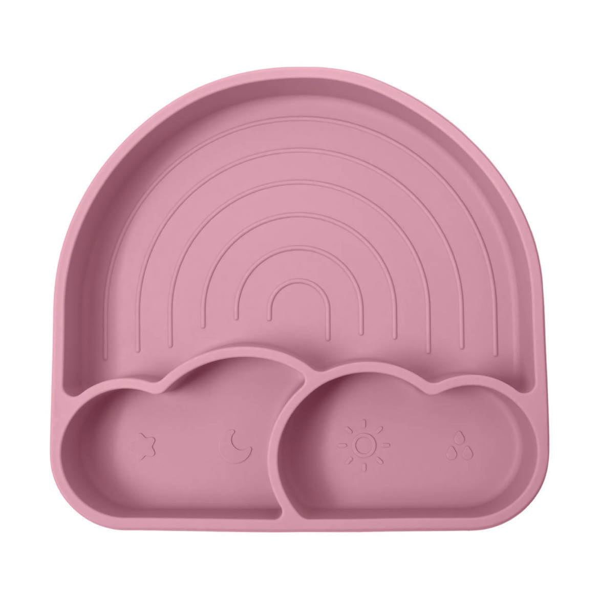 SILICONE PLATE SET - PINK