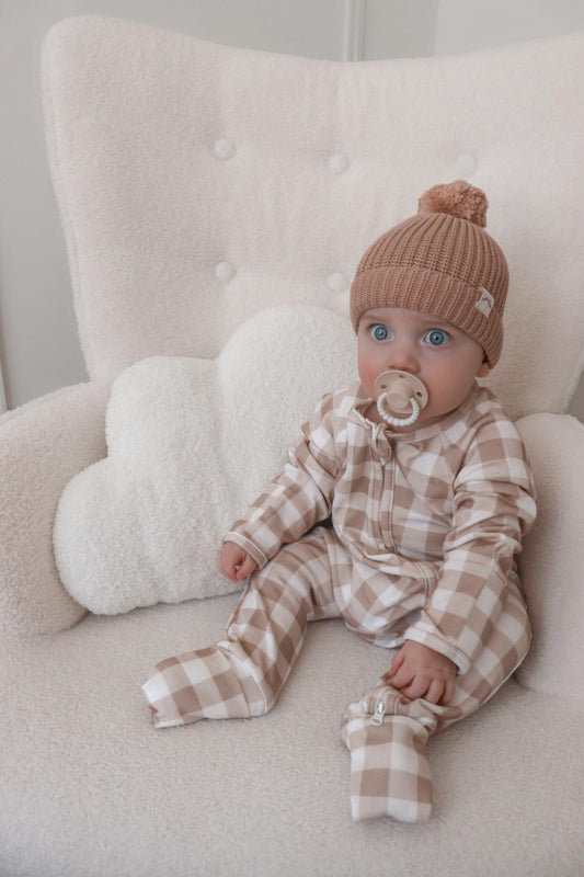 BEANIE -  LATTE