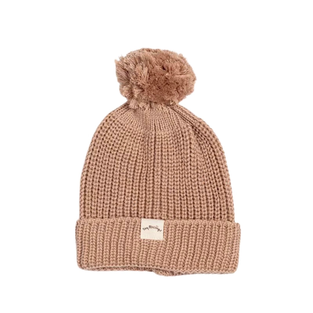 BEANIE + BOOTIE SET - LATTE