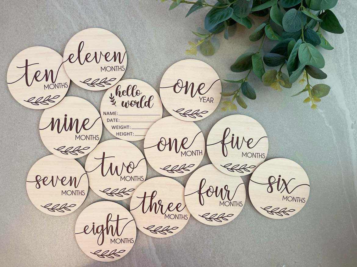 WILLOW MILESTONE CARDS
